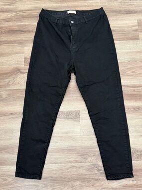 ASOS Curve Don’t Think Twice Black Denim